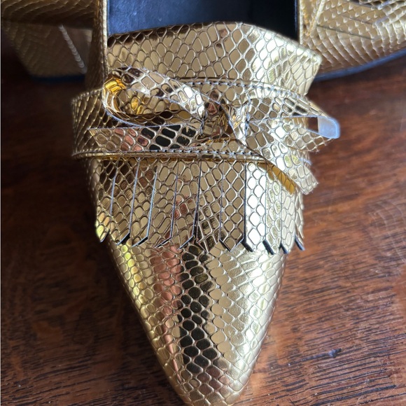 NWOT - GOLD FAUX SNAKE - Picture 6 of 14